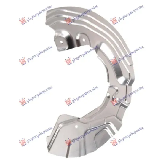 SPLASH PANEL BRAKE DISC FRONT (DISC DIAMETER 330MM) (ALUMINIUM)