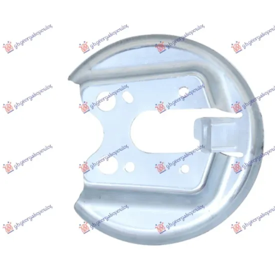 SPLASH PANEL BRAKE DISC REAR (PANEL DIAMETER 290/61MM) (DISC DIAMETER 249MM)