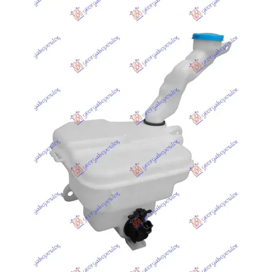 WIPER WASHER TANK WITH MOTOR & CAP