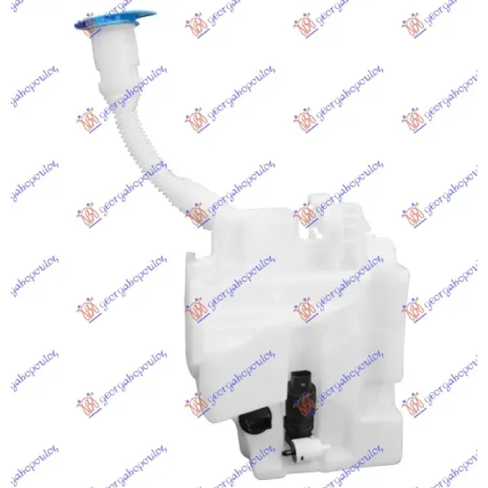 WIPER WASHER TANK WITH MOTOR