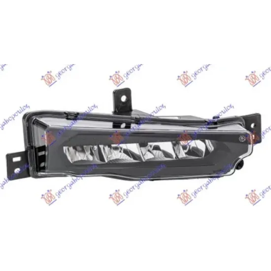 FOG LAMP LED BLACK (E) (TYC)