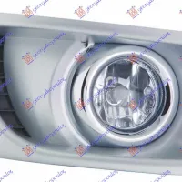 FOG LAMP (H8) ROUND SILVER FRAME (E) (TYC)