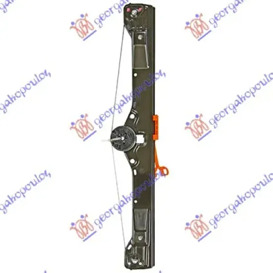 FRONT WINDOW REGULATOR ELECTRICAL 3/5D (WITHOUT MOTOR)