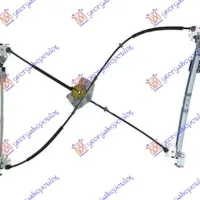 FRONT WINDOW REGULATOR ELECTRICAL (CABRIO) (WITHOUT MOTOR) (A QUALITY)