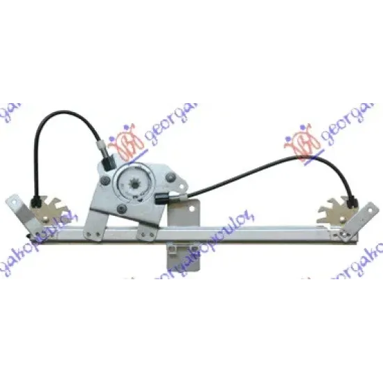 REAR WINDOW REGULATOR ELECTRICAL (WITHOUT MOTOR)