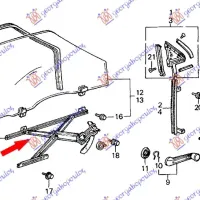 FRONT WINDOW REGULATOR MANUAL