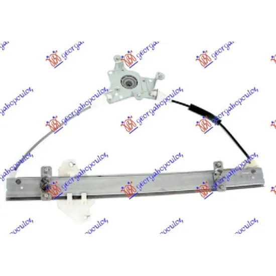 FRONT WINDOW REGULATOR ELECTRICAL (WITHOUT MOTOR) (GLS)