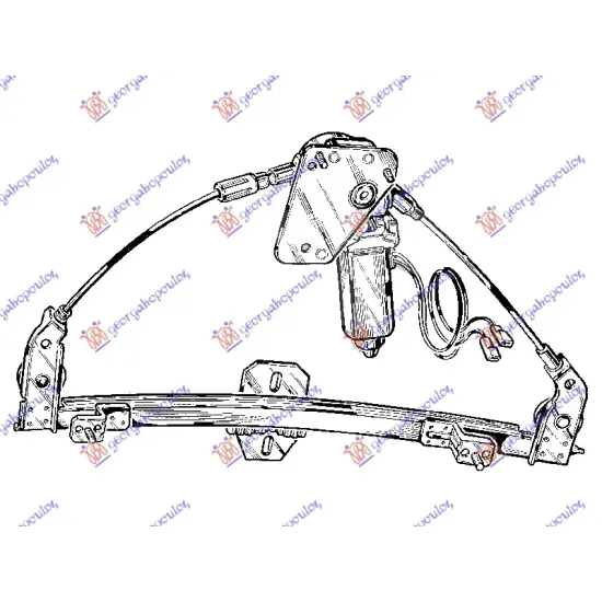 FRONT WINDOW REGULATOR ELECTRICAL 3D (A QUALITY)