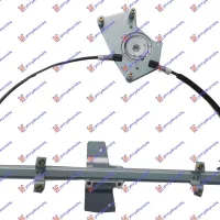 FRONT WINDOW REGULATOR ELECTRICAL 3/5D (WITHOUT MOTOR)