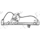 FRONT WINDOW REGULATOR ELECTRICAL (WITHOUT MOTOR) (A QUALITY)