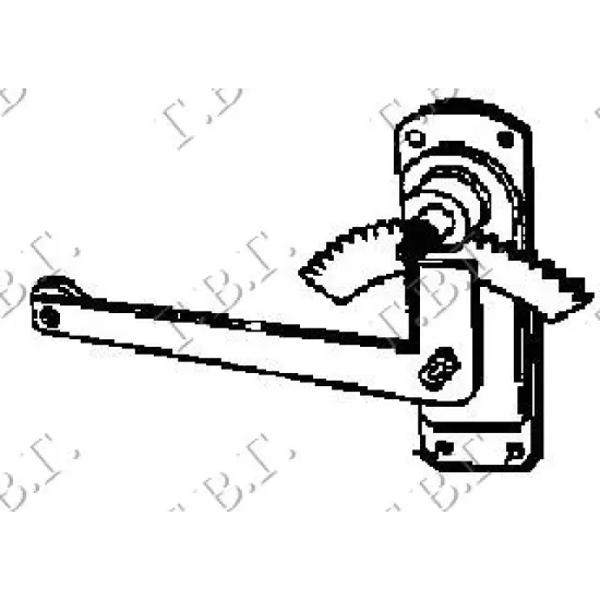 FRONT WINDOW REGULATOR MANUAL