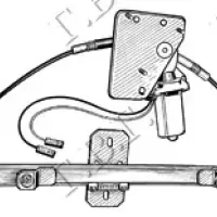 REAR WINDOW REGULATOR ELECTRICAL (A QUALITY)