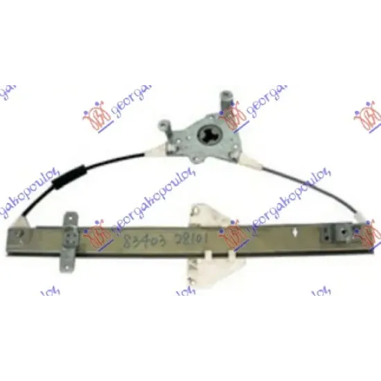 REAR WINDOW REGULATOR ELECTRICAL (WITHOUT MOTOR)