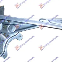 FRONT WINDOW REGULATOR ELECTRICAL 4/5D (WITHOUT MOTOR)