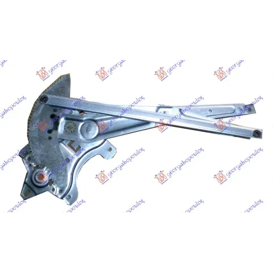 FRONT WINDOW REGULATOR ELECTRICAL 4/5D (WITHOUT MOTOR)