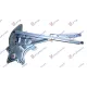 FRONT WINDOW REGULATOR ELECTRICAL 4/5D (WITHOUT MOTOR)