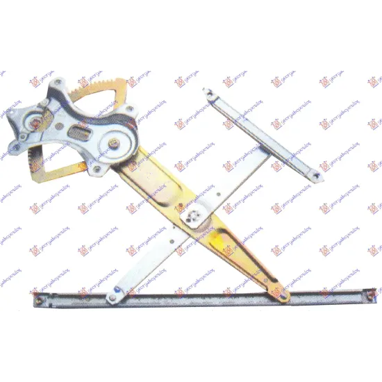 FRONT WINDOW REGULATOR ELECTRICAL 2/4D (WITHOUT MOTOR)