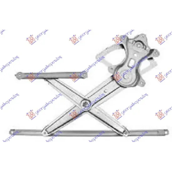 FRONT WINDOW REGULATOR ELECTRICAL 2/4D (WITHOUT MOTOR)