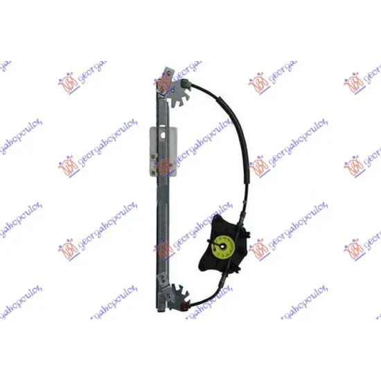 REAR WINDOW REGULATOR ELECTRICAL (WITHOUT MOTOR) (A QUALITY)