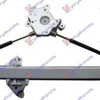 FRONT WINDOW REGULATOR ELECTRICAL 4/5D (WITHOUT MOTOR)