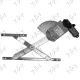 FRONT WINDOW REGULATOR ELECTRICAL (A QUALITY)