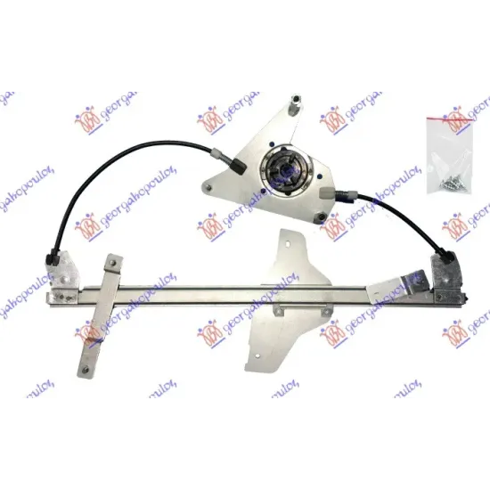 REAR WINDOW REGULATOR ELECTRICAL 2D (WITHOUT MOTOR)