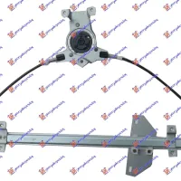 FRONT WINDOW REGULATOR ELECTRICAL 4D (WITHOUT MOTOR)