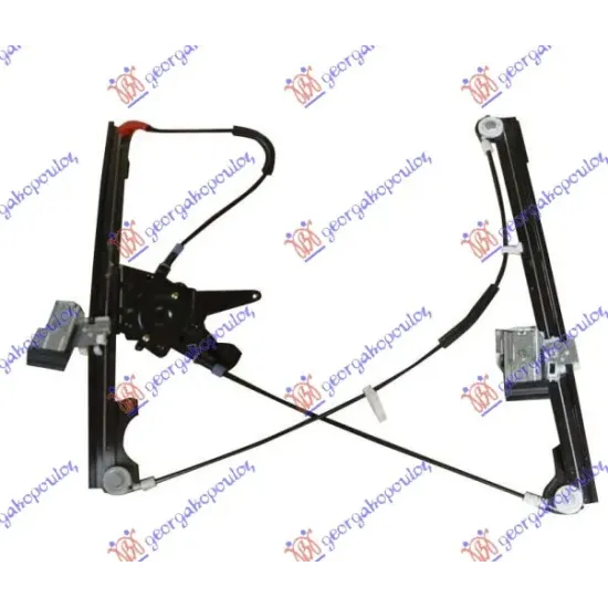 FRONT WINDOW REGULATOR ELECTRICAL 3/5D (WITHOUT MOTOR)