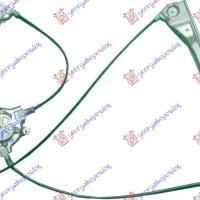 FRONT WINDOW REGULATOR ELECTRICAL 2D (COUPE)