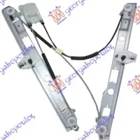 FRONT WINDOW REGULATOR ELECTRICAL 4/5D (WITHOUT MOTOR)