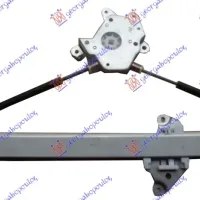 FRONT WINDOW REGULATOR ELECTRICAL 4/5D (WITHOUT MOTOR)