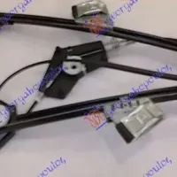 FRONT WINDOW REGULATOR ELECTRICAL 2D (WITHOUT MOTOR)