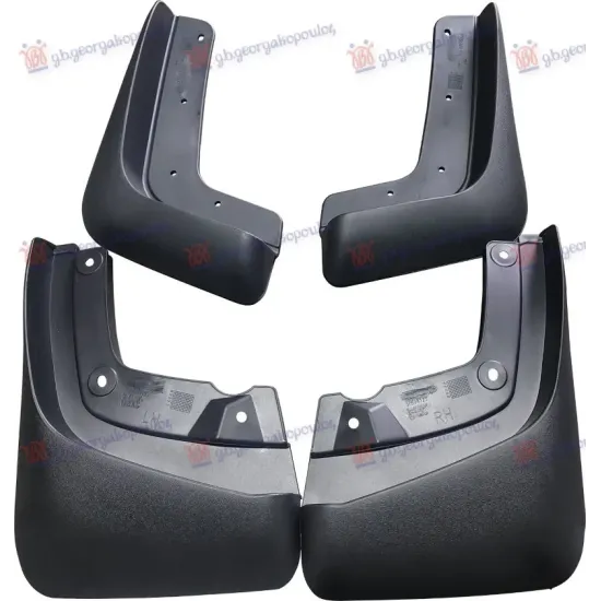 MUD FLAPS FRONT-REAR (4PCS)