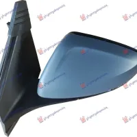 DOOR MIRROR ELECTRIC HEATED FOLDABLE PRIMED (W/LAMP) 10PIN (ASPHERICAL GLASS)