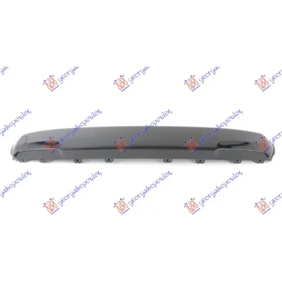 FRONT BUMPER GRILLE MOULDING GLOSS BLACK