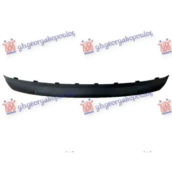 FRONT BUMPER SPOILER MOULDING BLACK