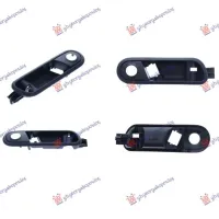 DOOR HANDLE FRAME FRONT INNER BLACK