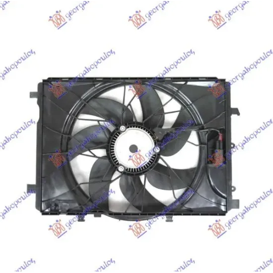 ANSAMBLU VENTILATOR RĂCIRE BENZINĂ - DIESEL (475mm) (4 PIN)