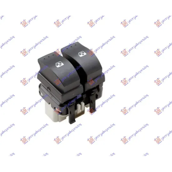 DOOR SWITCH FRONT (FRONT DOORS) (Auto) (Double) (Gray plug) (10pin)