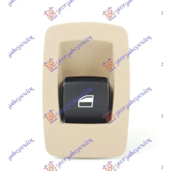 DOOR SWITCH FRONT (& REAR RH=LH) (Black Cover/Black Button) (3pin)