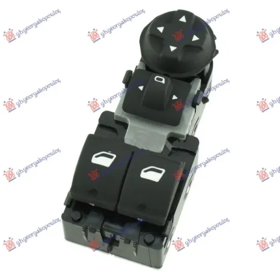 DOOR/MIRROR SWITCH FRONT (Double) (18pin)