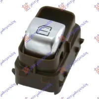 DOOR SWITCH FRONT (& REAR RH=LH) (Brown base/Silver bouton) (Red light) (4pin)