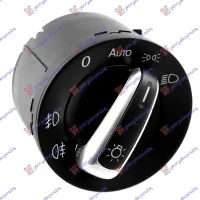 HEAD LAMP SWITCH WITH AUTO (Chrome) (10pin)