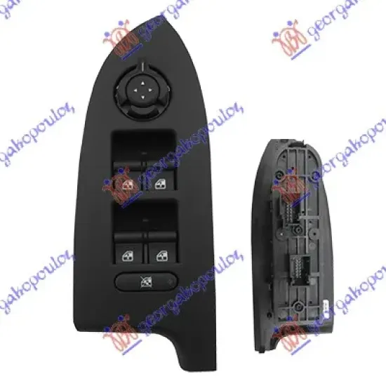 DOOR/MIRROR SWITCH FRONT (Quatern) (24pin)