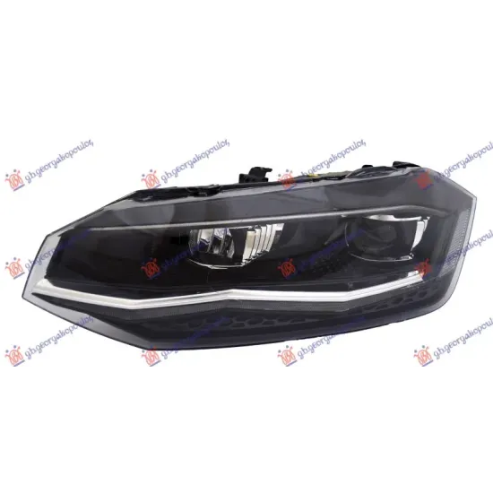 HEAD LAMP LED (WITH CHROME MOULDING) (VALEO)