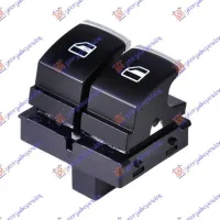 DOOR SWITCH (Chrome/Black) (Double) (4pin)