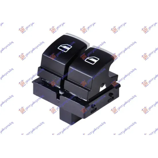 DOOR SWITCH (Chrome/Black) (Double) (4pin)