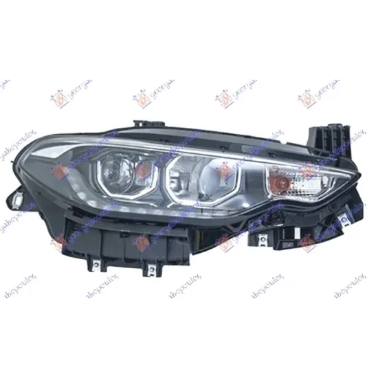 HEAD LAMP ELECTRICAL (H7/H7) W/LED DRL (CHROME) (TURKEY)