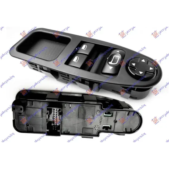 DOOR/MIRROR SWITCH FRONT (DOUBLE) (12pin)