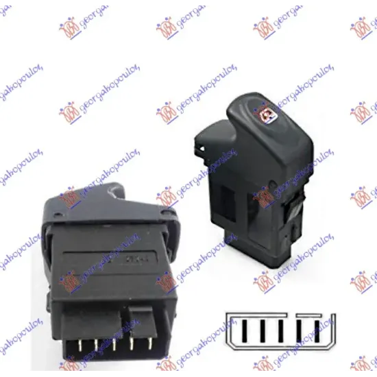 DOOR SWITCH FRONT AUTO (5pin)